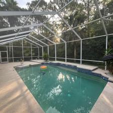 Fabulous-Pool-Enclosure-Cleaning-Project-In-Port-Orange-Florida 4