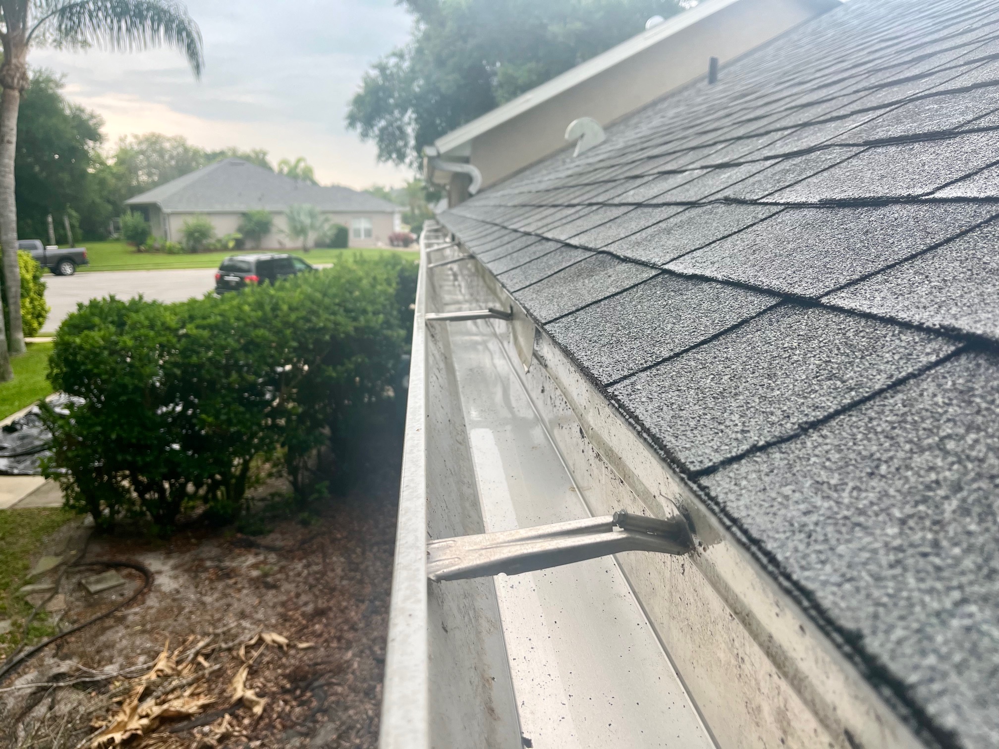 Gutter Cleaning Project In Port Orange, Florida