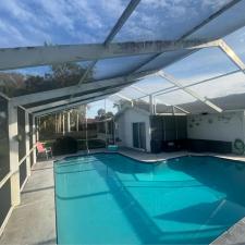 Perfect-Pool-Enclosure-Cleaning-Project-In-South-Daytona-Florida 0