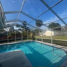 Perfect-Pool-Enclosure-Cleaning-Project-In-South-Daytona-Florida 1