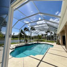 Pool-Enclosure-Cleaning-In-The-Sanctuary-Neighborhood-In-Port-Orange-Florida 2