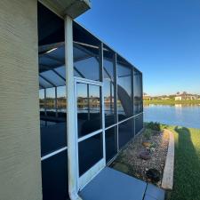 Pool-Enclosure-Cleaning-Project-In-Venetian-Bay-New-Smyrna-Beach-Florida 3