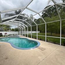 Pool-Enclosure-Cleaning-Project-In-Port-Orange-Florida 3