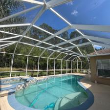 Pool-Enclosure-Cleaning-Project-In-Port-Orange-Florida 2