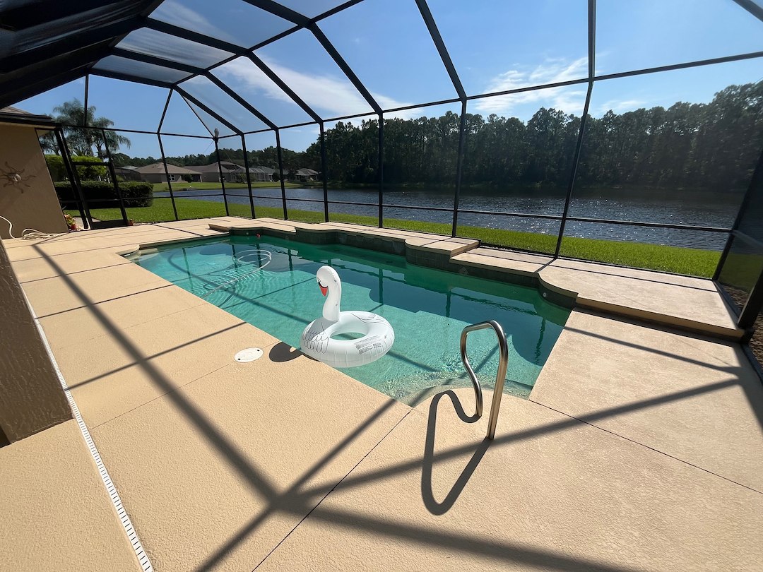 Professional Pool Deck Painting In Port Orange, Florida