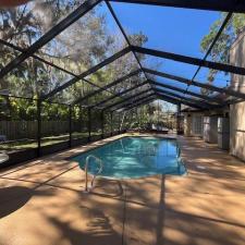 Stunning-Pool-Enclosure-Cleaning-project-In-South-Daytona-Florida 3