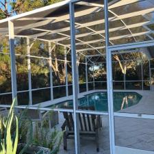 Very-Nice-Pool-Enclosure-Cleaning-In-Port-Orange-Florida 1